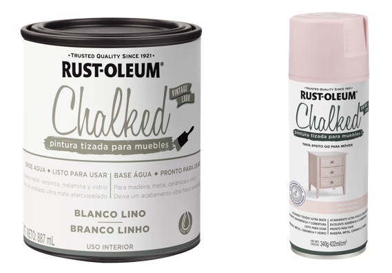 Ideas para renovar tus muebles y objetos con pintura a la tiza