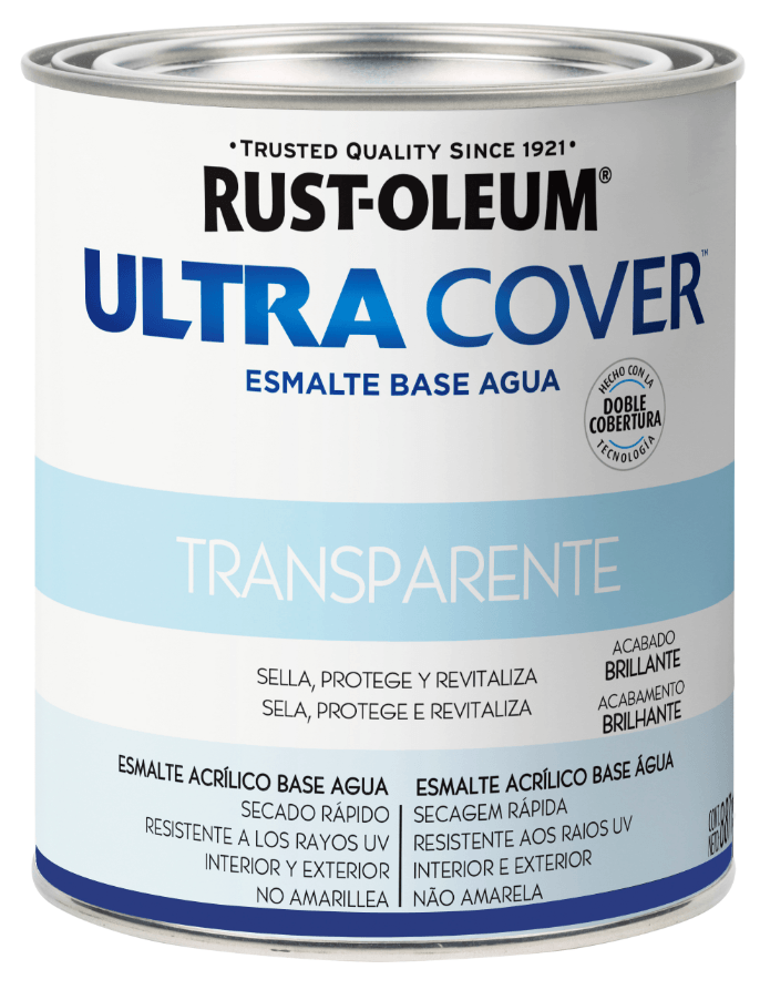 Ultra Cover Esmalte Al Agua Protección Transparente