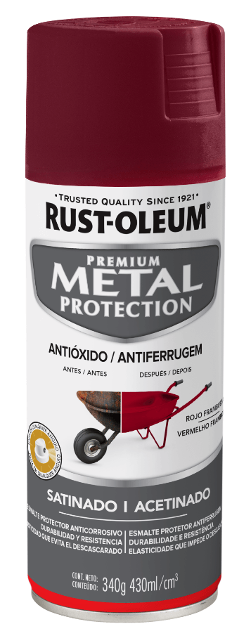 Metal Protection Esmalte Anticorrosivo en Aerosol Acabado Satinado
