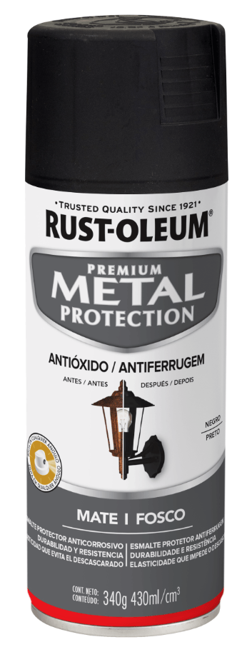 Metal Protection Esmalte Anticorrosivo en Aerosol Acabado Mate